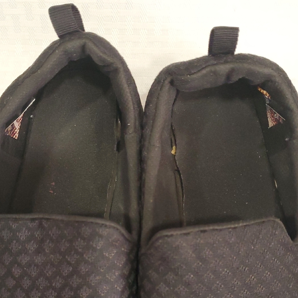 Skechers Sports Quilted Black Slipon Loafers - Picture 9 of 15